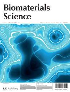 Biomaterials Science cover