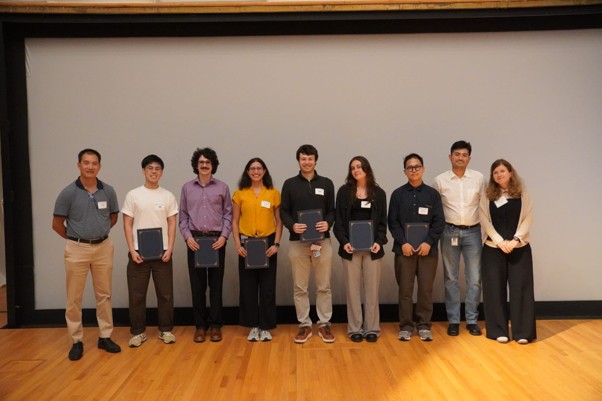 All of the prize winners at the 22nd Tri-I Chem. Bio. symposium