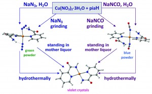 Can self-assembly of copper(II) picolinamide building blocks be controlled?