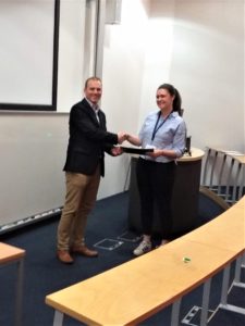 Georgia Scurfield, University of Oxford, CrystEngComm Poster Prize Winner