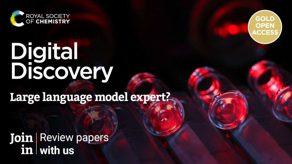 A banner inviting readers to become reviewers for Digital Discovery