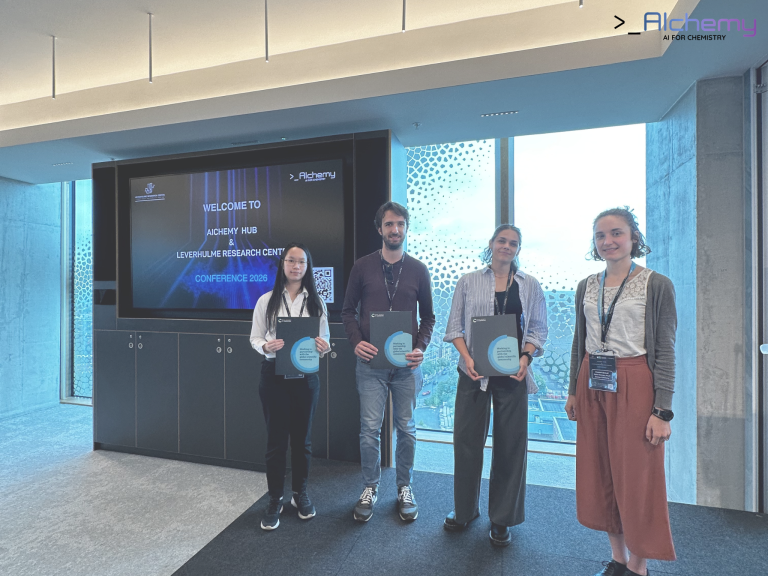 The prize winners and editor Dr Elizabeth Bedwell