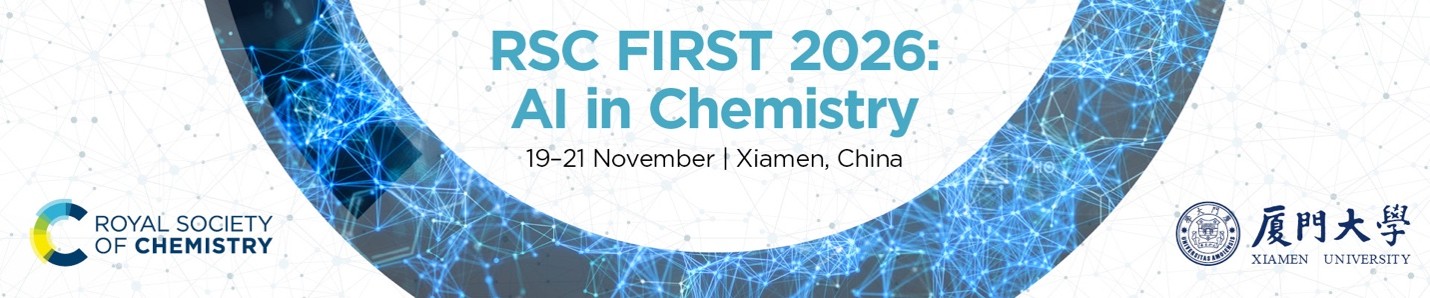 A banner with the RSC FIRST event dates and location
