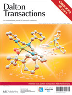 Cover of Dalton Trans. Issue 40, 2011