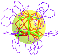 decanuclear Co(II) cluster with adamantane-like metallic skeleton
