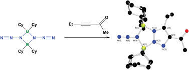 Cycloaddition Chemistry Between Dicyclohexylboron Azides and Alkynes