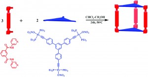 PtII6 nanoscopic cages with an organometallic backbone as sensors for picric acid