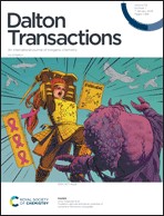 Dalton Transactions outside front cover for vol 53, issue 1.