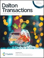 Dalton Transactions outside front cover for vol 53, issue 12.