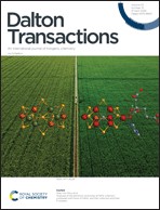 Dalton Transactions outside front cover for vol 53, issue 15.