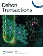 Dalton Transactions outside front cover for vol 53, issue 17.