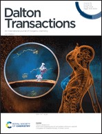 Dalton Transactions outside front cover for vol 53, issue 18.