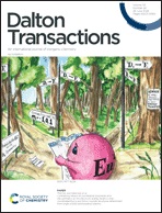 Dalton Transactions outside front cover for vol 53, issue 24.