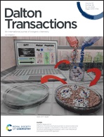 Dalton Transactions outside front cover for vol 53, issue 26.