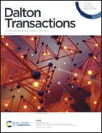 Dalton Transactions outside front cover for vol 53, issue 27.