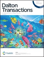 Dalton Transactions outside front cover for vol 53, issue 7.