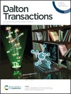 Dalton Transactions outside front cover for vol 53, issue 9.