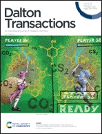 Dalton Transactions outside front cover for vol 53, issue 37.