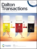 Dalton Transactions outside front cover for vol 53, issue 38.