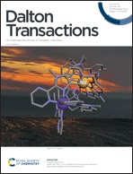 Dalton Transactions outside front cover for vol 53, issue 44.