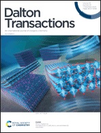 Dalton Transactions outside front cover for vol 53, issue 45.