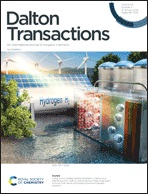 Dalton Transactions outside front cover for vol 54, issue 3.