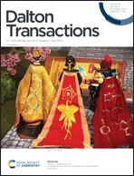 Dalton Transactions outside front cover for vol 54, issue 4.