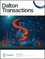 Dalton Transactions inside front cover for vol 54, issue 18.