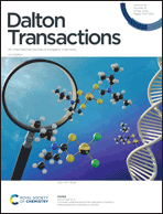 Dalton Transactions outside front cover for vol 54, issue 19.