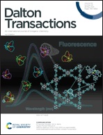 Dalton Transactions inside front cover for vol 54, issue 20.