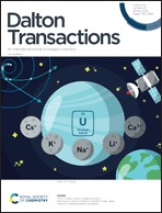 Dalton Transactions outside front cover for vol 54, issue 20.