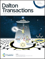 Dalton Transactions outside front cover for vol 54, issue 22.