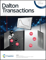 Dalton Transactions outside front cover for vol 55, issue 2.