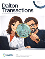 Dalton Transactions inside front cover for vol 55, issue 7.