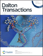 Dalton Transactions outside front cover for vol 55, issue 9.