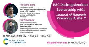 RSC Desktop Seminar Lectureship with JMC A, B & C