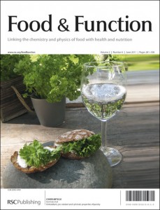 Food & Function Issue 6 Outside Front Cover