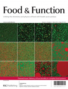 Food & Function issue 3 front cover