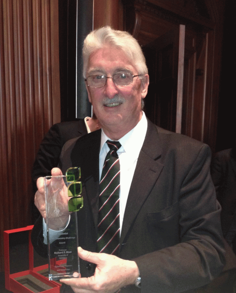 Professor Richard Wool, Green Chemistry Advisory Board winners of the 2013 Presidential Green Chemistry Challenge Awards