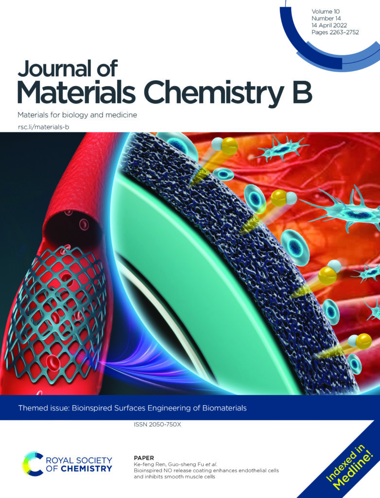 Journal Of Materials Chemistry B Themed Issue On Bioinspired Surfaces ...