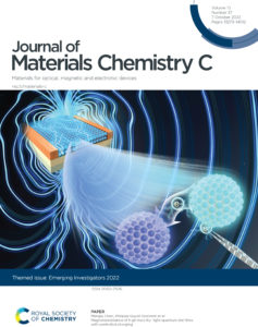 Journal of Materials Chemistry C front cover image