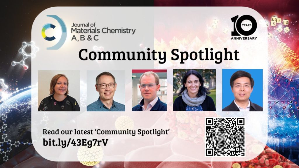 Community Spotlight banner with images of smiling community members featured