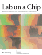 Lab on a Chip cover optofluidics