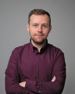Photo of prize winner Marcin A. Majewski.