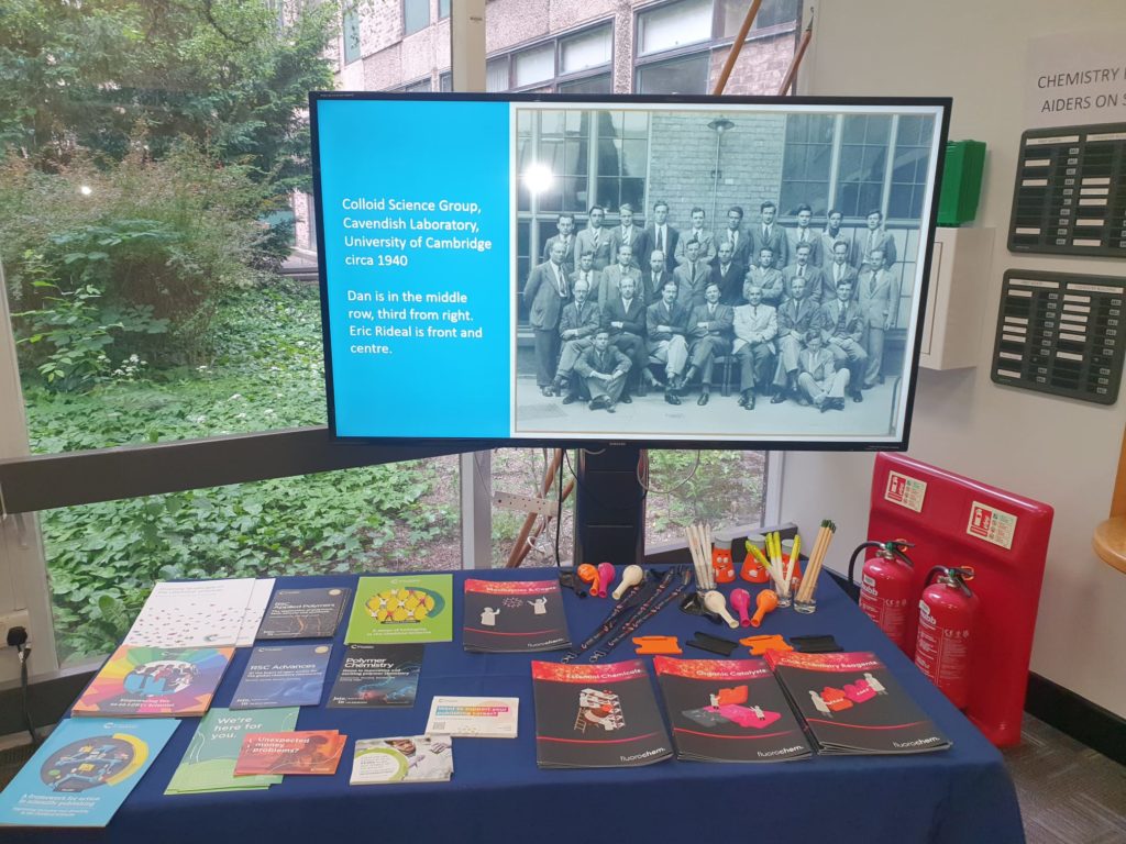 Welcome Foyer for Dan Eley event.