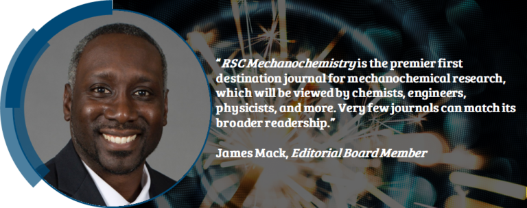 Introducing James Mack – Inaugural Editorial Board Member of RSC ...