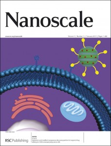 Nanoscale journal cover image