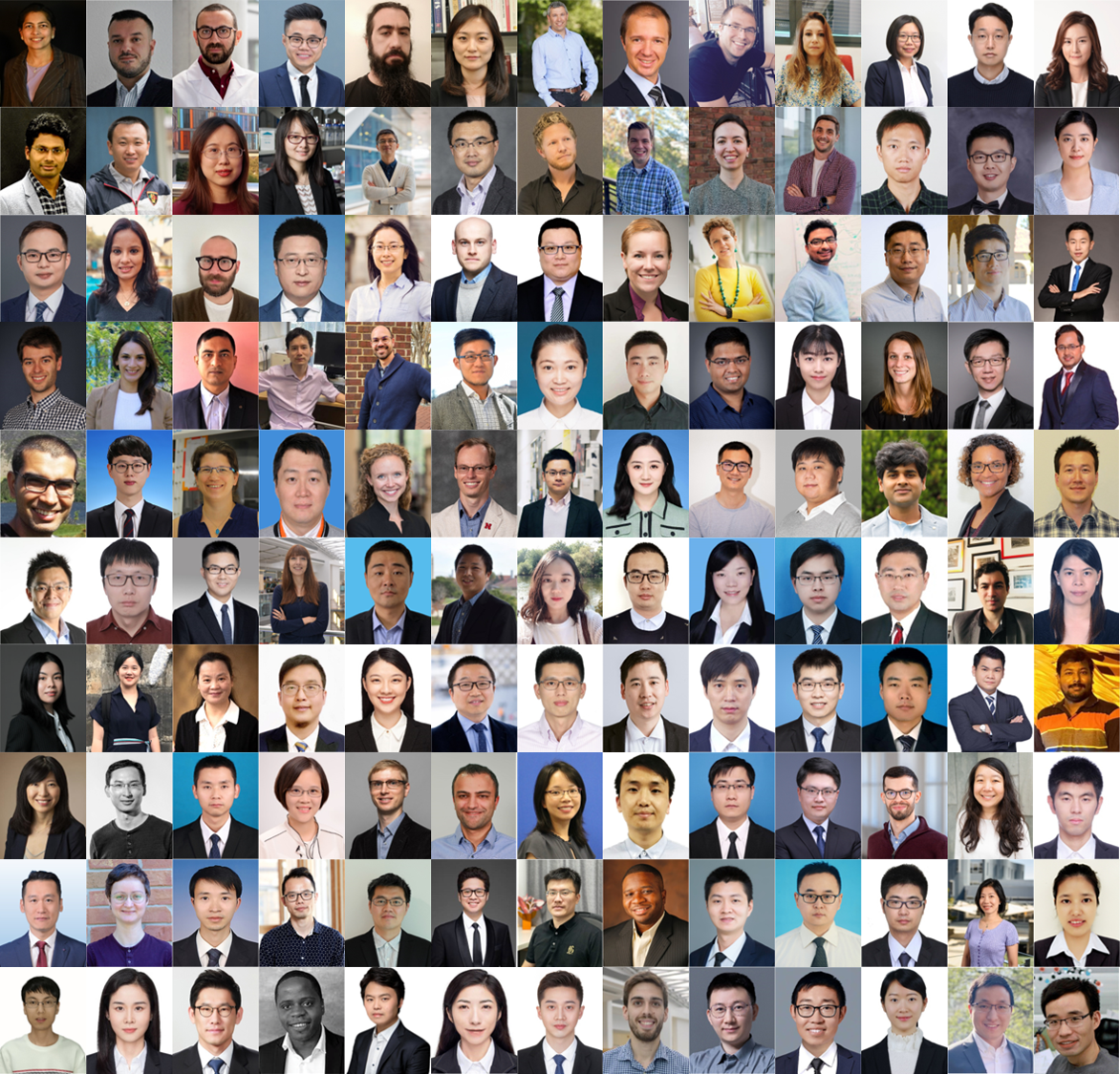Collage of the 2023 Nanoscale Emerging Investigators.