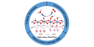 Graphical abstract image for Transformation mechanism of high-valence metal sites for the optimization of Co- and Ni-based OER catalysts in an alkaline environment: recent progress and perspectives.