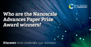 Who are the Nanoscale Advances paper prize winners?